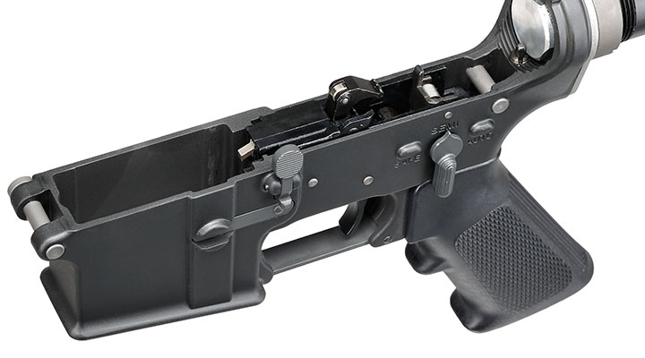 Wei-ETech M4 CQB RIS Vollmetall AWSS Open-Bolt GBB 6mm BB schwarz - Version 3 Bild 10