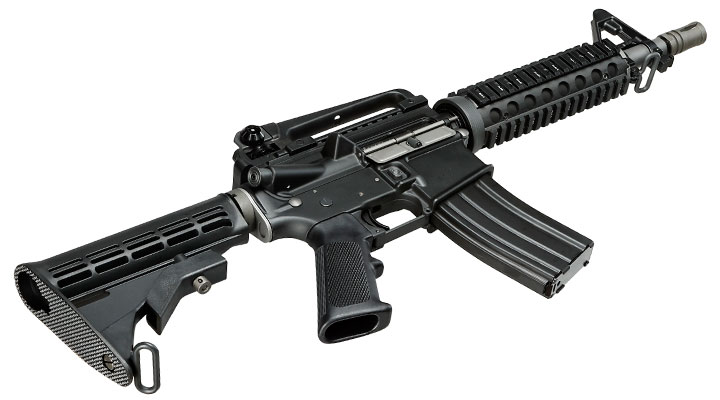 Wei-ETech M4 CQB RIS Vollmetall AWSS Open-Bolt GBB 6mm BB schwarz - Version 3 Bild 4