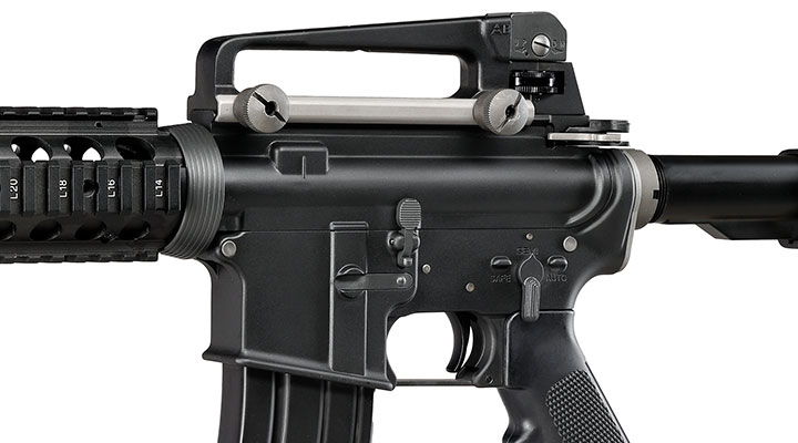 Wei-ETech M4 CQB RIS Vollmetall AWSS Open-Bolt GBB 6mm BB schwarz - Version 3 Bild 7