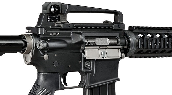 Wei-ETech M4 CQB RIS Vollmetall AWSS Open-Bolt GBB 6mm BB schwarz - Version 3 Bild 8