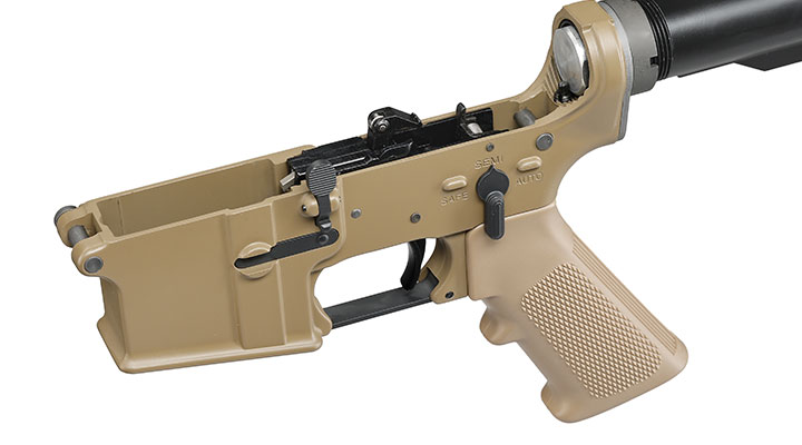Wei-ETech M4 Raptor Standard Vollmetall AWSS Open-Bolt GBB 6mm BB tan - Version 3 Bild 10