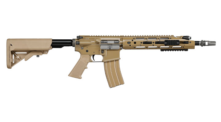 Wei-ETech M4 Raptor Standard Vollmetall AWSS Open-Bolt GBB 6mm BB tan - Version 3 Bild 2