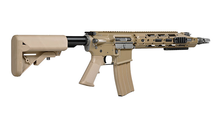 Wei-ETech M4 Raptor Standard Vollmetall AWSS Open-Bolt GBB 6mm BB tan - Version 3 Bild 3