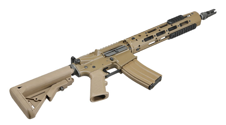 Wei-ETech M4 Raptor Standard Vollmetall AWSS Open-Bolt GBB 6mm BB tan - Version 3 Bild 4