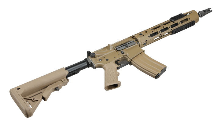 Wei-ETech M4 Raptor Standard Vollmetall AWSS Open-Bolt GBB 6mm BB tan - Version 3 Bild 5
