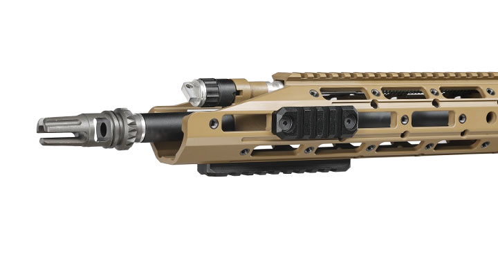 Wei-ETech M4 Raptor Standard Vollmetall AWSS Open-Bolt GBB 6mm BB tan - Version 3 Bild 6