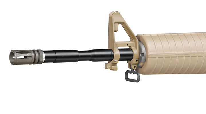 Wei-ETech M4A1 Carbine Vollmetall AWSS Open-Bolt GBB 6mm BB tan - Version 3 Bild 6