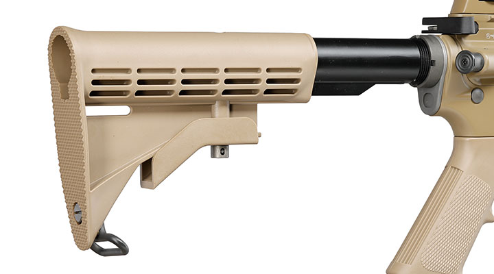 Wei-ETech M4A1 Carbine Vollmetall AWSS Open-Bolt GBB 6mm BB tan - Version 3 Bild 9