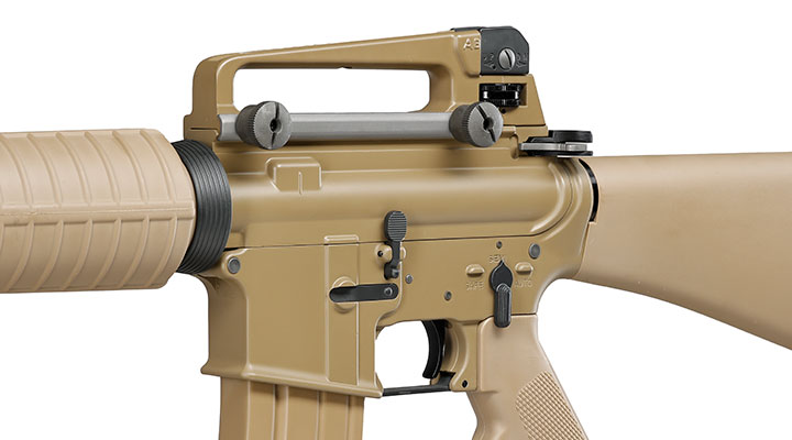 Wei-ETech M16A3 Rifle Vollmetall AWSS Open-Bolt GBB 6mm BB tan - Version 3 Bild 6