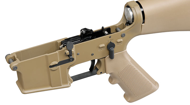 Wei-ETech M16A3 Rifle Vollmetall AWSS Open-Bolt GBB 6mm BB tan - Version 3 Bild 9