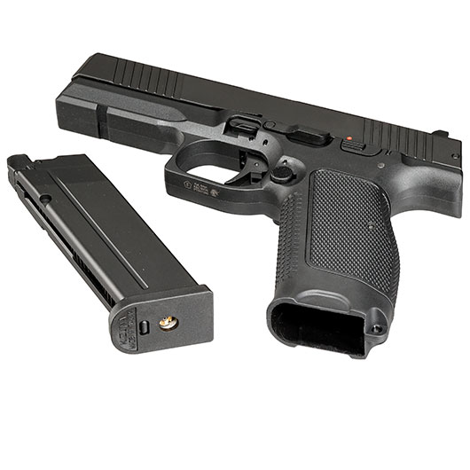 Kizuna Works MKW / MPL-1 m. Metallschlitten GBB 6mm BB schwarz Bild 6