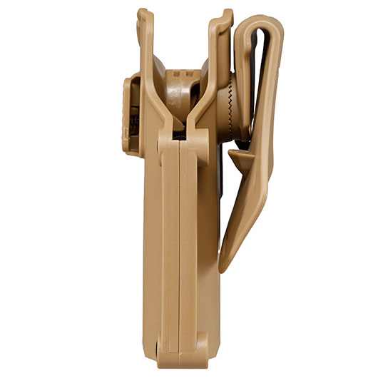 Amomax Per-Fit Universal Tactical Holster Polymer Paddle - passend fr ber 80 Pistolen Rechts khaki Bild 6