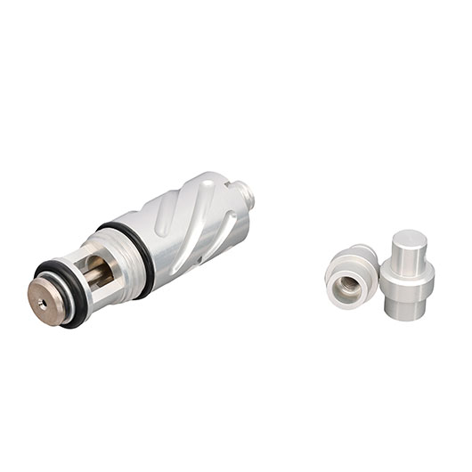 Maple Leaf Dragon Valve CNC Aluminium Magazinventil f. VFC M4 / M16 / HK416 GBB silber Bild 2