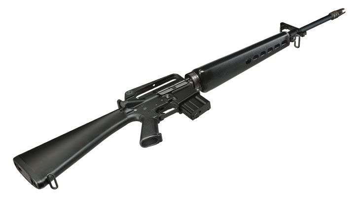 Wei-ETech M16A1 Rifle Vollmetall AWSS Open-Bolt GBB 6mm BB schwarz - Version 3 Bild 4