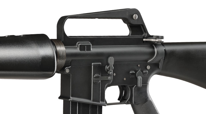 Wei-ETech M16A1 Rifle Vollmetall AWSS Open-Bolt GBB 6mm BB schwarz - Version 3 Bild 6
