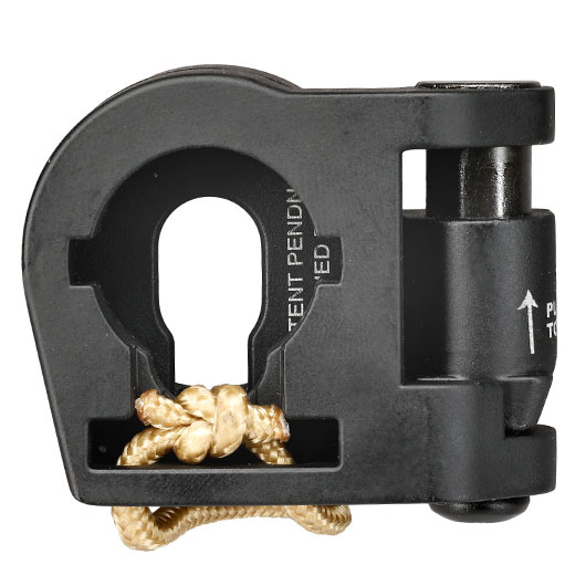 APS Aluminium Stock-Tube Klappschaft-Adapter f. APS / TM M4 / AR-15 S-AEG Gewehre schwarz Bild 4