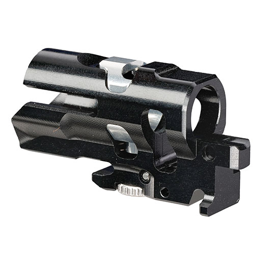 TTI Airsoft CNC Aluminium TDC-Style Hop-Up Chamber f. Tokyo Marui G17 / G19 / G34 GEN3 GBB Serie schwarz Bild 2