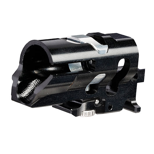 TTI Airsoft CNC Aluminium TDC-Style Hop-Up Chamber f. Tokyo Marui G17 / G19 / G34 GEN3 GBB Serie schwarz Bild 3