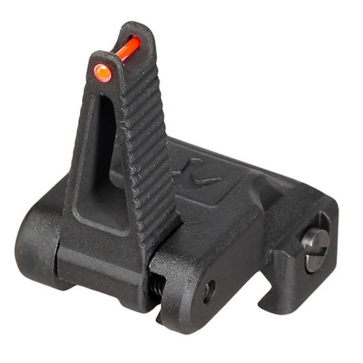 APS Falcon Aluminium Flip-Up Sight Set Front / Rear fr 20 - 22mm Schienen schwarz Bild 4