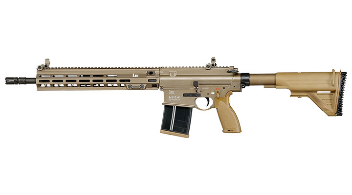 Heckler & Koch HK M110 A1 Airsoft Vollmetall Gas-Blow-Back 6mm BB grnbraun Bild 1