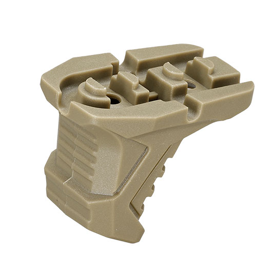 MP Airsoft LOCK Mini Hand Stop Polymer Frontgriff m. Kabelfhrung Dark Earth Bild 3