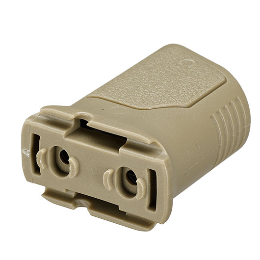 MP Airsoft LOCK Polymer Angled Vertical Frontgriff Short-Type m. Kabelfhrung Dark Earth Bild 5