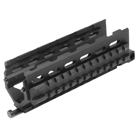 GHK 553 Aluminium Tactical Schienensystem schwarz f. GHK 553 Standard GBB Serie Bild 2