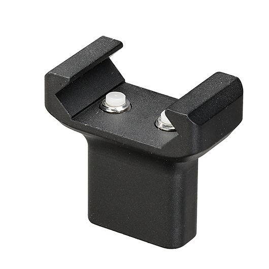 MET Aluminium Finger Stop f. 20 - 22mm Schienen schwarz