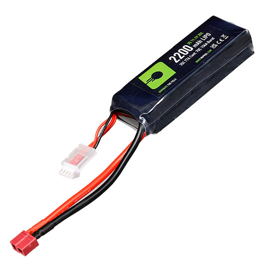 Nuprol Power Series LiPo Akku 11,1V 2200mAh 35C / 70C Small-Type m. Deans Anschluss Bild 1