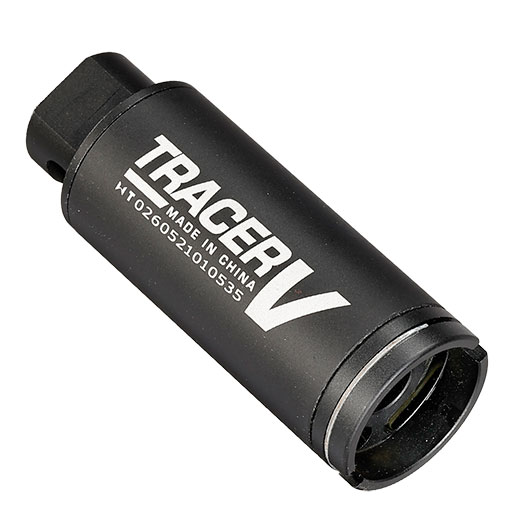 ASG B.E.T. Mole Rainbow Aluminium Tracer / Flasher inkl. integriertem Akku 14mm- / 11mm+ schwarz Bild 1