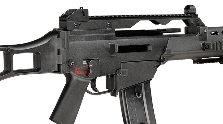 SRC SR36C Dual Power Gas-Blow-Back 6mm BB schwarz Bild 8