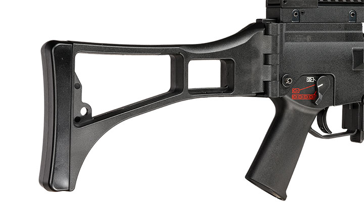 SRC SR36C Dual Power Gas-Blow-Back 6mm BB schwarz Bild 9