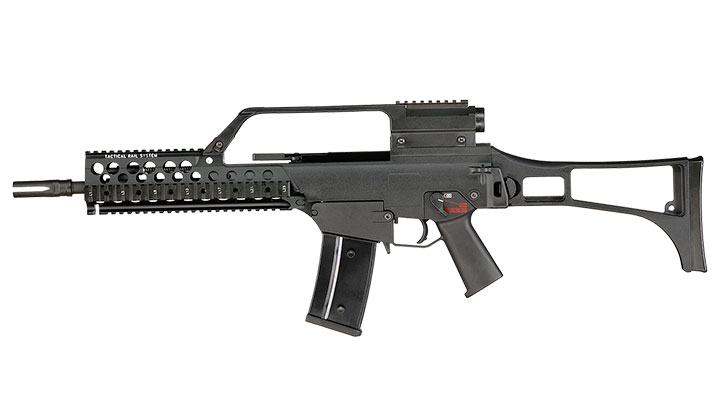 SRC SR36K KSK Dual Power Gas-Blow-Back 6mm BB schwarz Bild 1