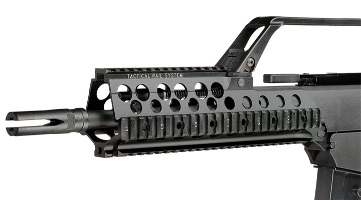 SRC SR36K KSK Dual Power Gas-Blow-Back 6mm BB schwarz Bild 6