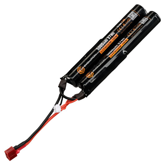 Evolution Li-Ion Akku 7,4V 5000mAh 10C / 15C Twin-Type m. T-Stecker Anschluss Bild 1