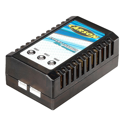 Carson Expert Charger LiPo Compact 2-3S Ladegert 10W 230V 500606094 Bild 1