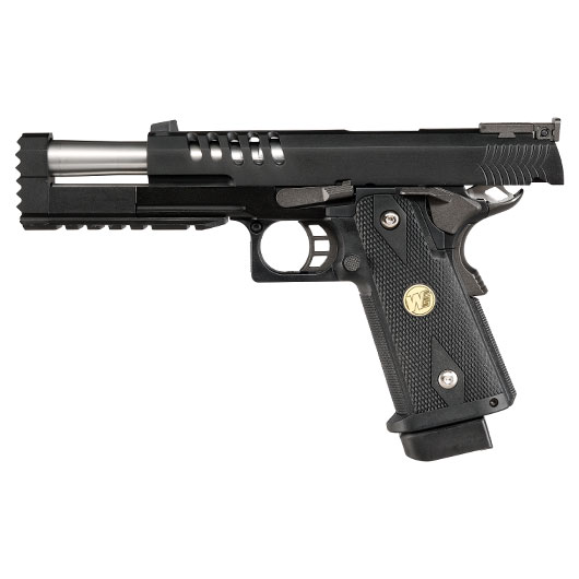 Wei-ETech Hi-Capa 5.2 Compensator K-Type Vollmetall GBB 6mm BB schwarz Bild 2