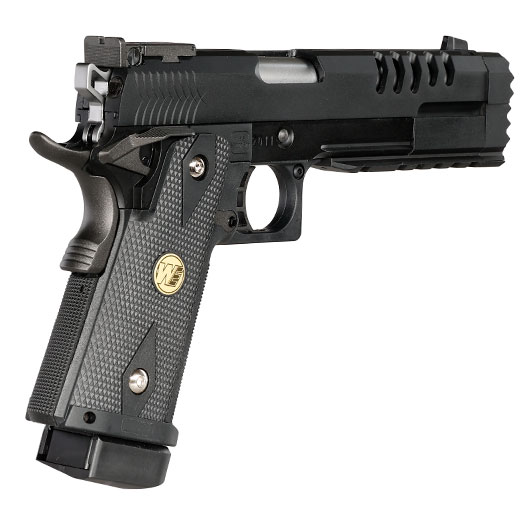 Wei-ETech Hi-Capa 5.2 Compensator K-Type Vollmetall GBB 6mm BB schwarz Bild 4