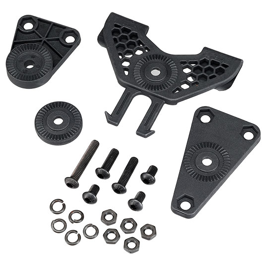 CTM SAF Angle System und Molle Panel Kit f. CTM Speed Draw Holster Serie schwarz