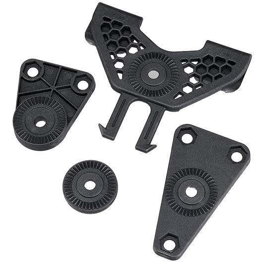 CTM SAF Angle System und Molle Panel Kit f. CTM Speed Draw Holster Serie schwarz Bild 1