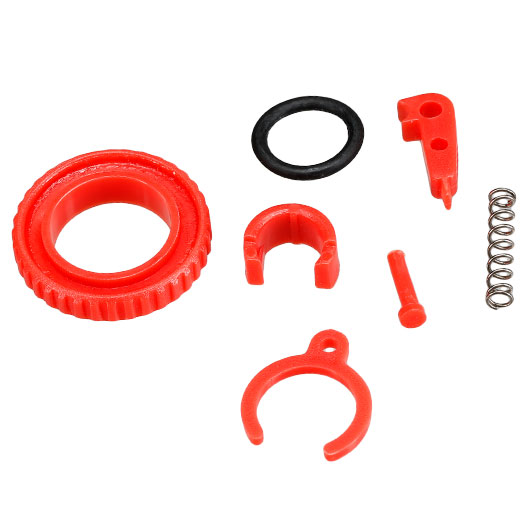Element M4 / M16 Hop-Up System / Chamber im Drum-Type Design einteilig rot Bild 8