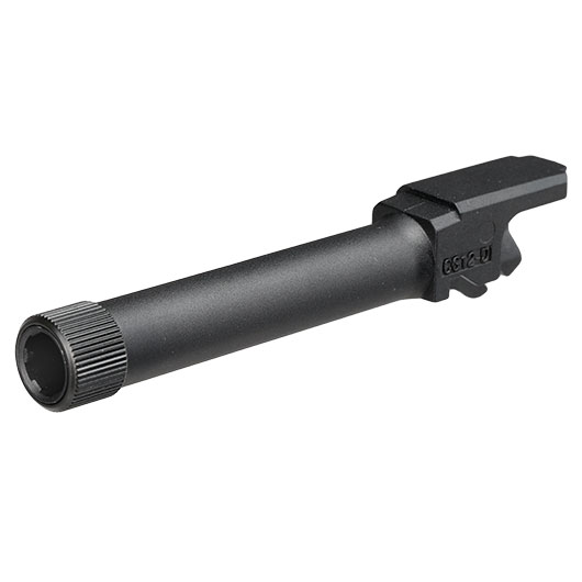KJ Works CZ P-10 C Outer Barrel mit Silencer Gewinde 14mm- schwarz