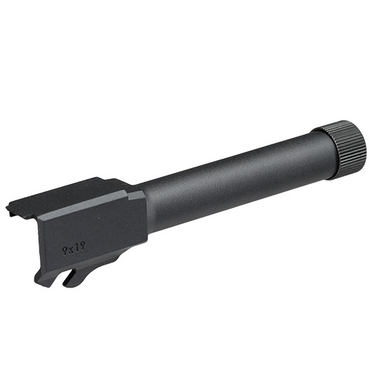 KJ Works CZ P-10 C Outer Barrel mit Silencer Gewinde 14mm- schwarz Bild 2