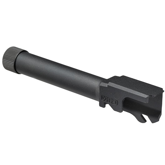 KJ Works CZ P-10 C Outer Barrel mit Silencer Gewinde 14mm- schwarz Bild 3