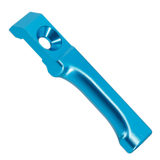 Modify CNC Aluminium IPSC Schnellspannhebel f. Modify Hi-Capa 5.1 Trinity GBB blau Bild 3