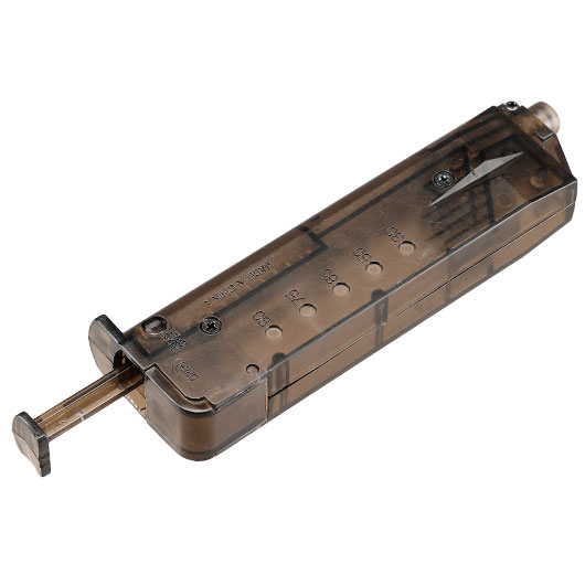 Firepower Pistol- / Rifle-Type Speedloader fr 100 BBs rauch-transparent Bild 3