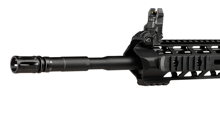 SRC M4 Zaros Vollmetall GBB 6mm BB schwarz - Forged Receiver Edition Bild 6