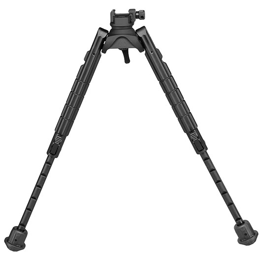 UTG Heavy Duty Recon 360 Grad Fine Tune Metall Zweibein - Gummife 200 - 310 mm schwarz - Version 3 Bild 2