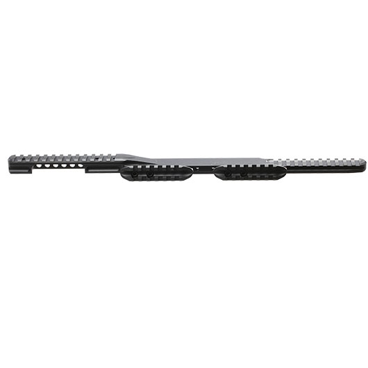 Action Army Aluminium Long Scope Rail / 21mm Zielgertschiene f. Tokyo Marui M40A5 Gewehre grau Bild 3
