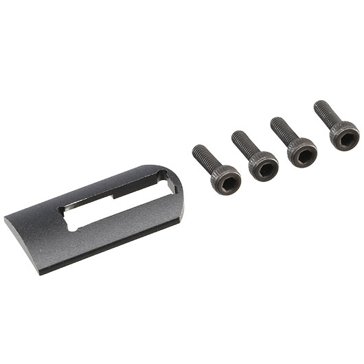 Action Army Aluminium Long Scope Rail / 21mm Zielgertschiene f. Tokyo Marui M40A5 Gewehre grau Bild 5